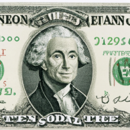 Description: A portrait of Thomas Jefferson on the obverse of a United States two-dollar bill. The reverse of the bill features a vignette of the signing of the United States Declaration of Independence.