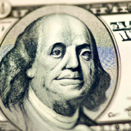Description: An image of a crisp, new one hundred US dollar bill with the picture of Benjamin Franklin in the center.