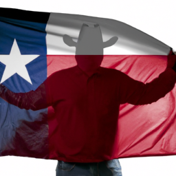 description: an anonymous individual carries a texas flag, symbolizing the state's resilience and independence.category: congress