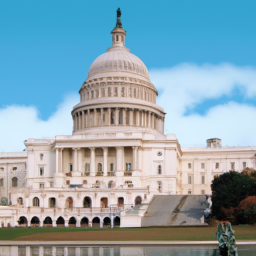 description: an image depicting the united states capitol building, symbolizing the role of congress in making federal laws.